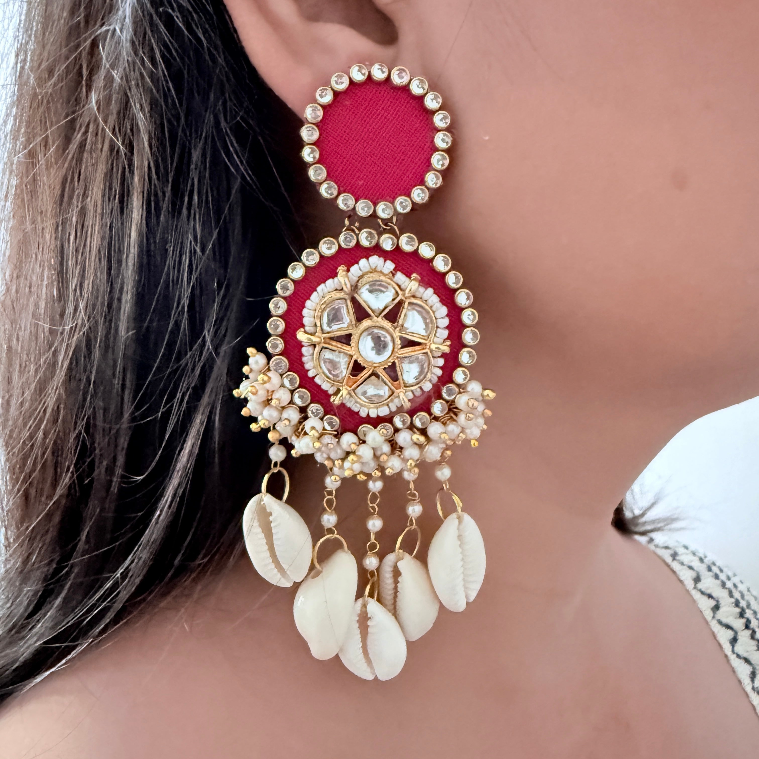 Kanika set (Rani pink)