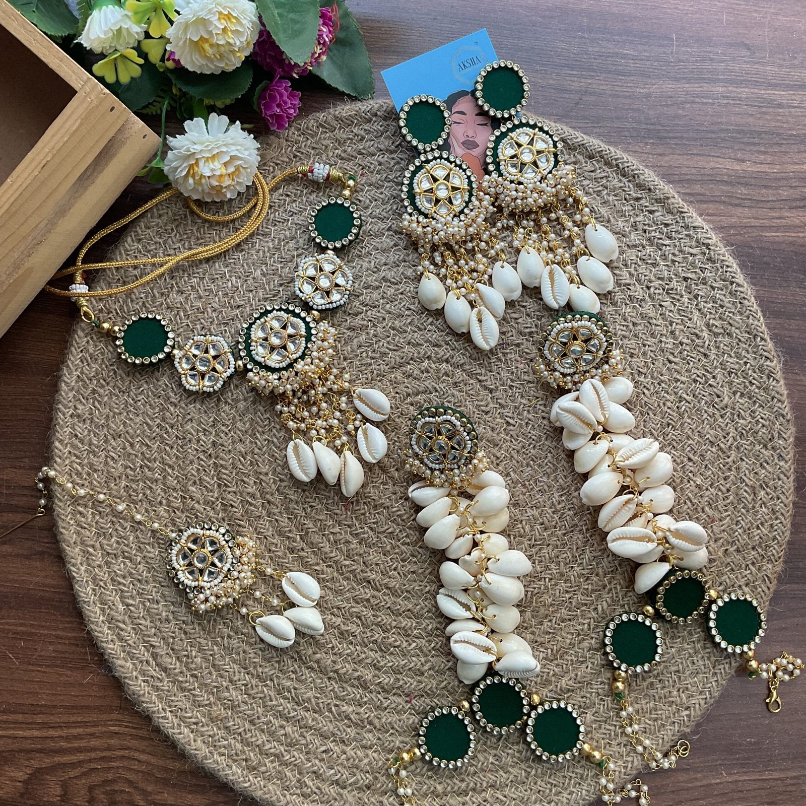 Rohini set (Green)