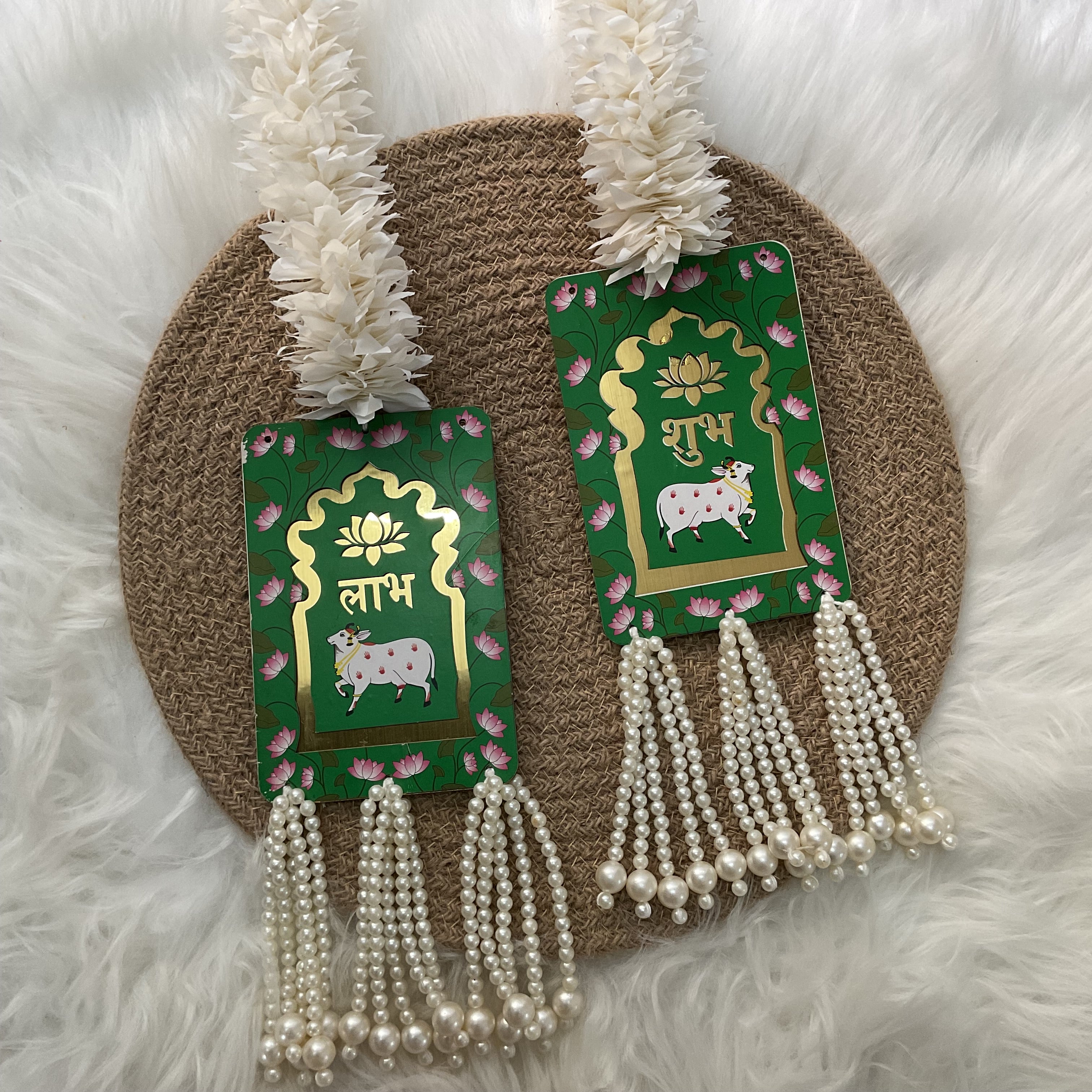 Labh Subh Hanging (Green)