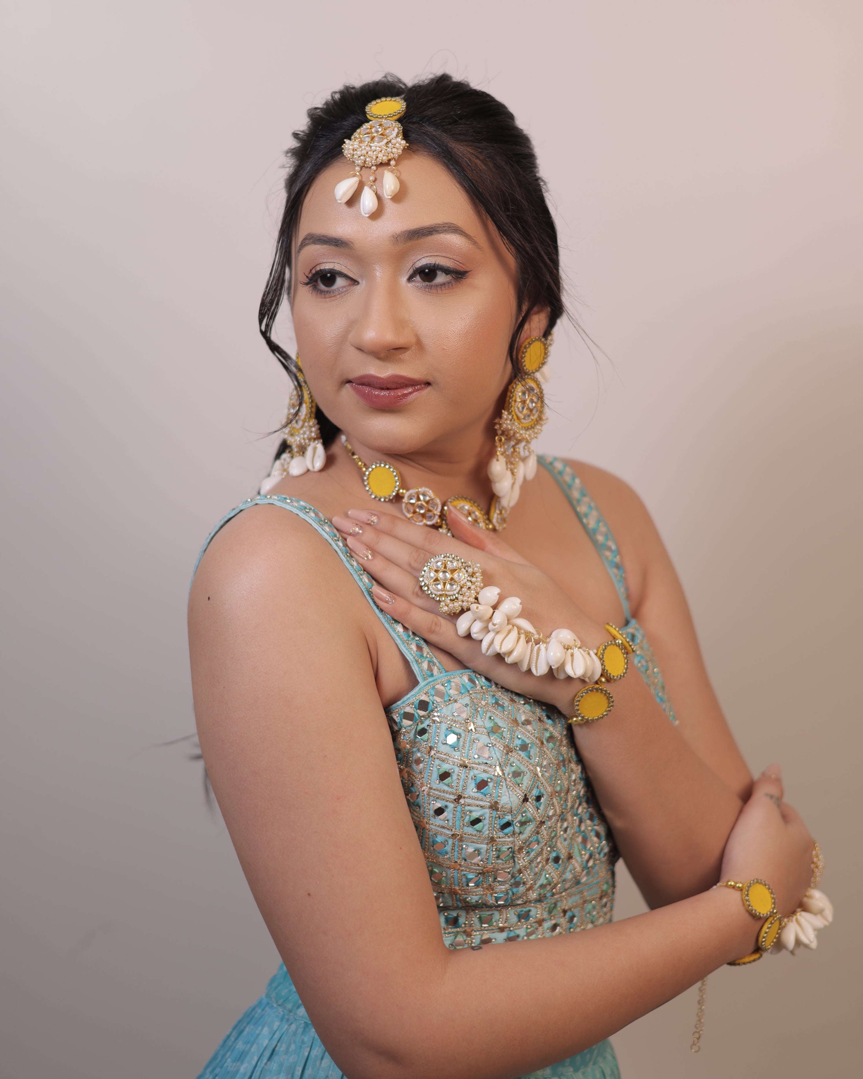 Rohini Set (Turmeric Yellow)