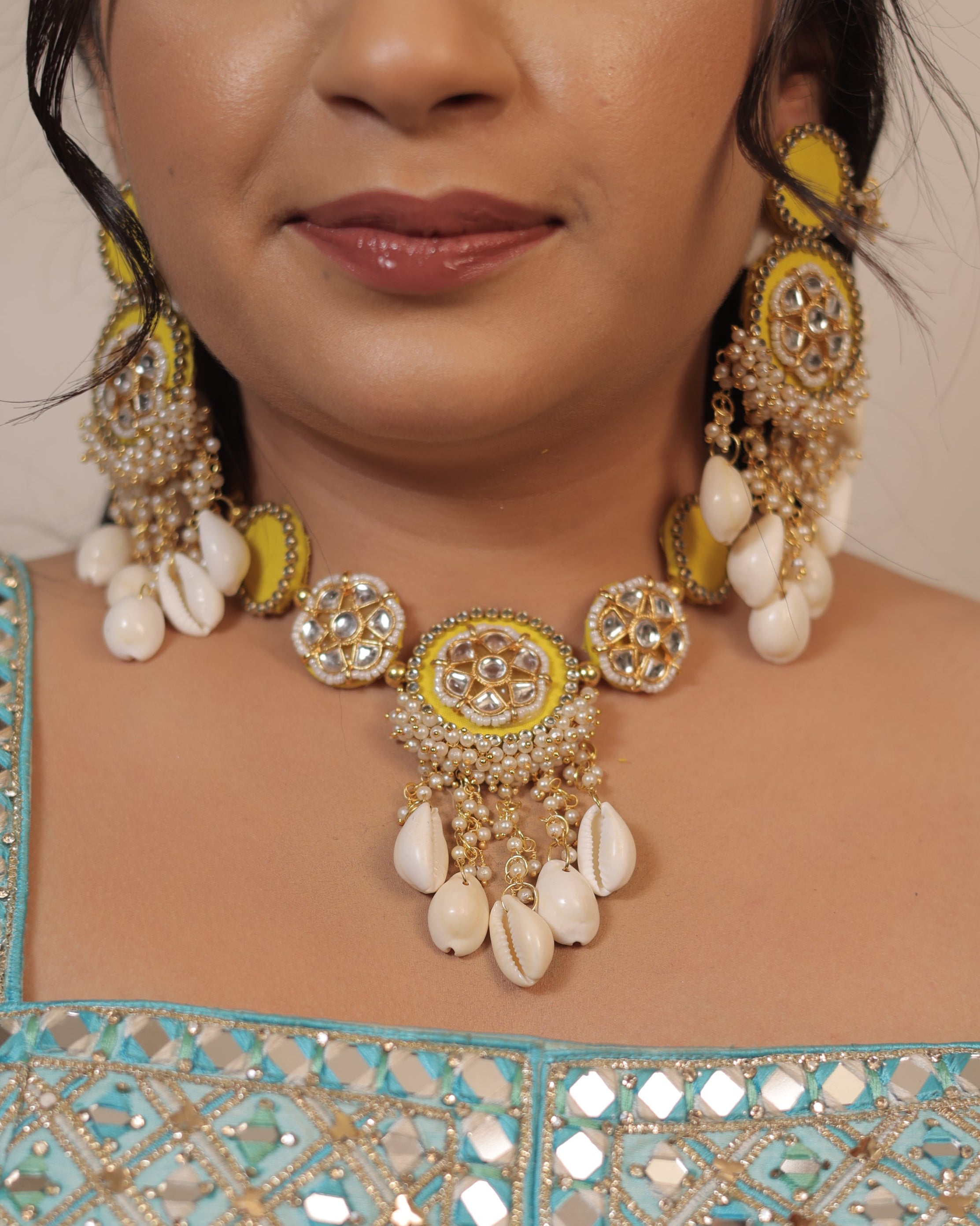 Rohini  Set (Yellow)