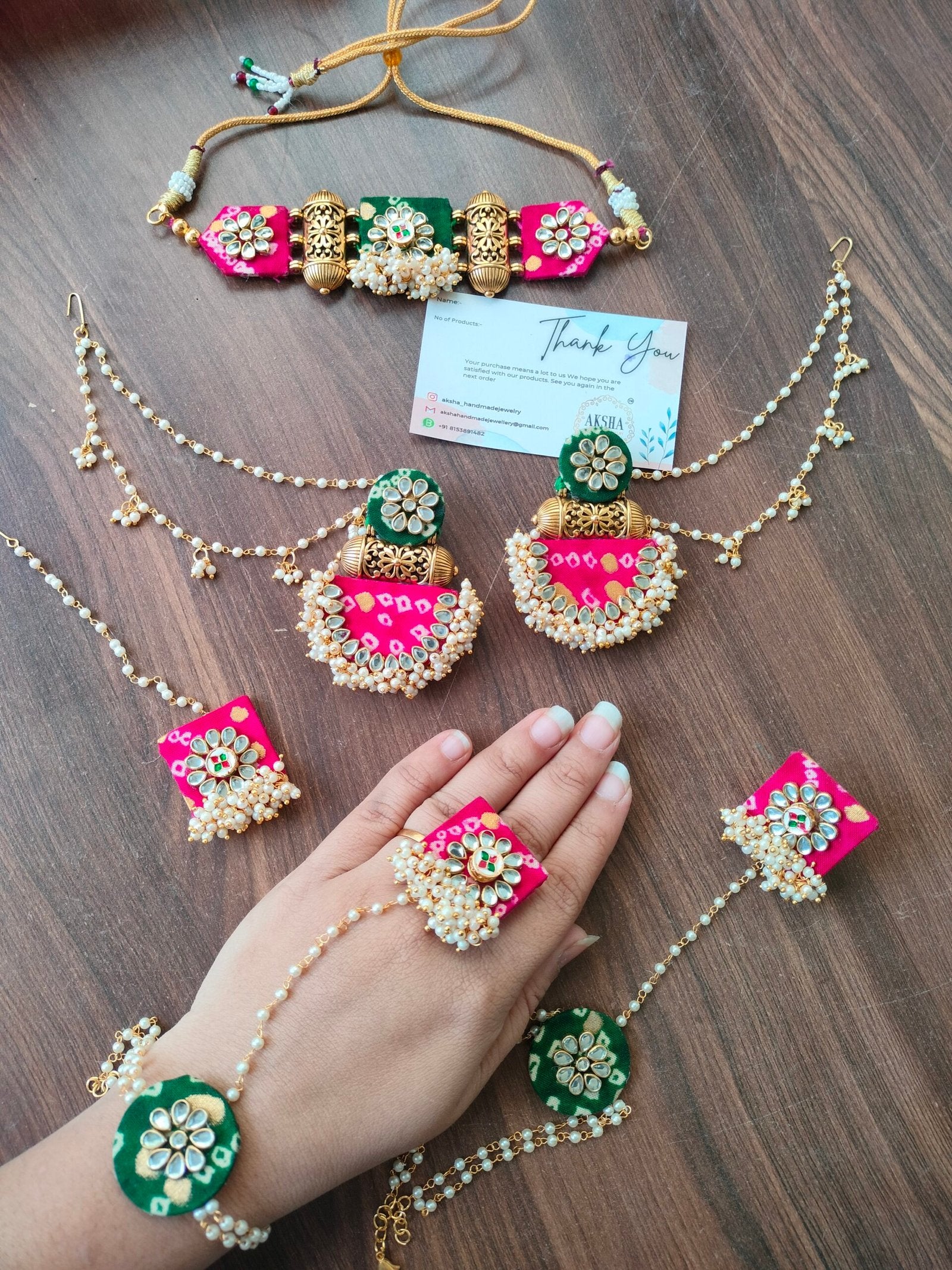 Nandi Choker Set