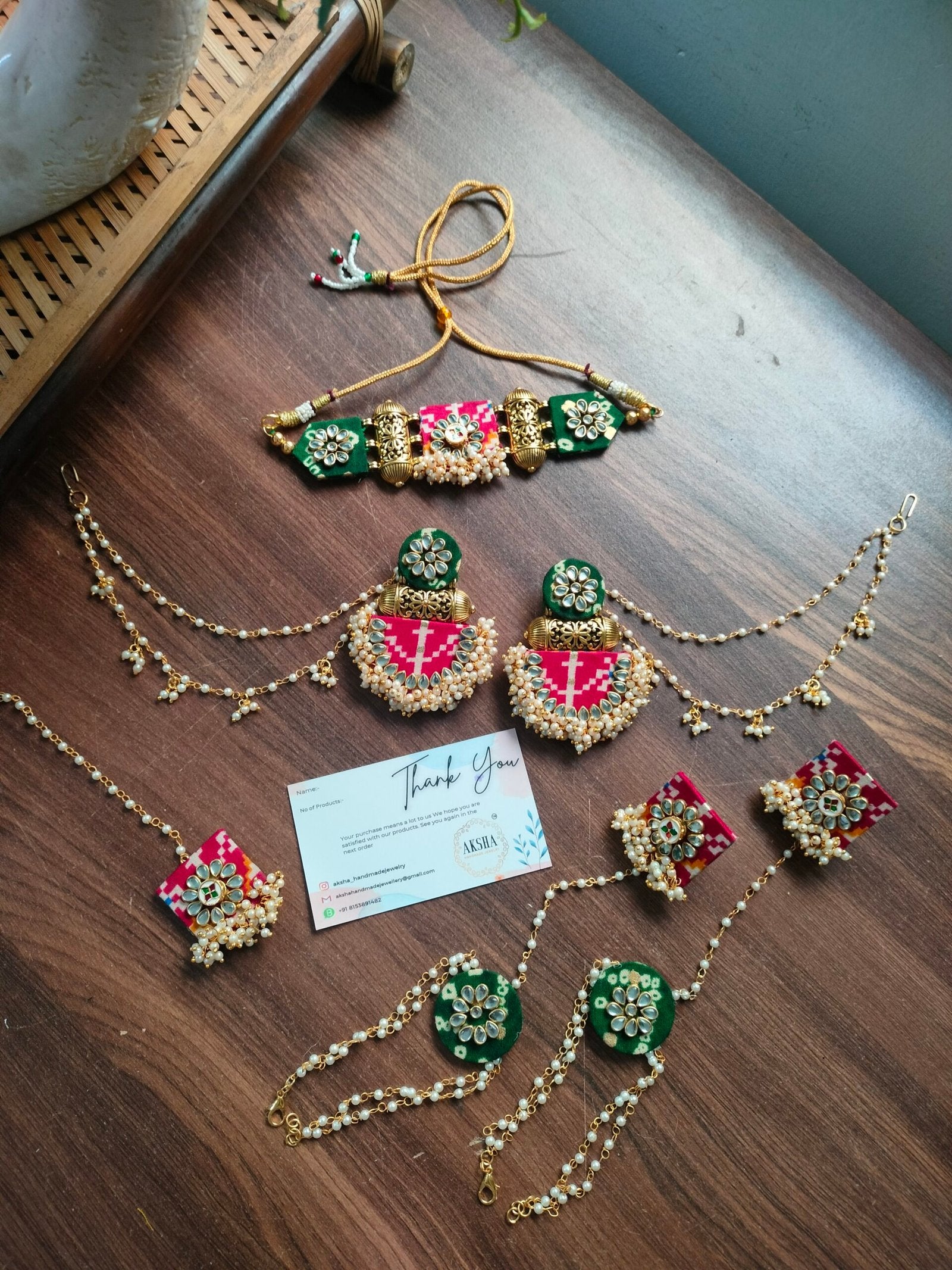 Nandi Choker Set