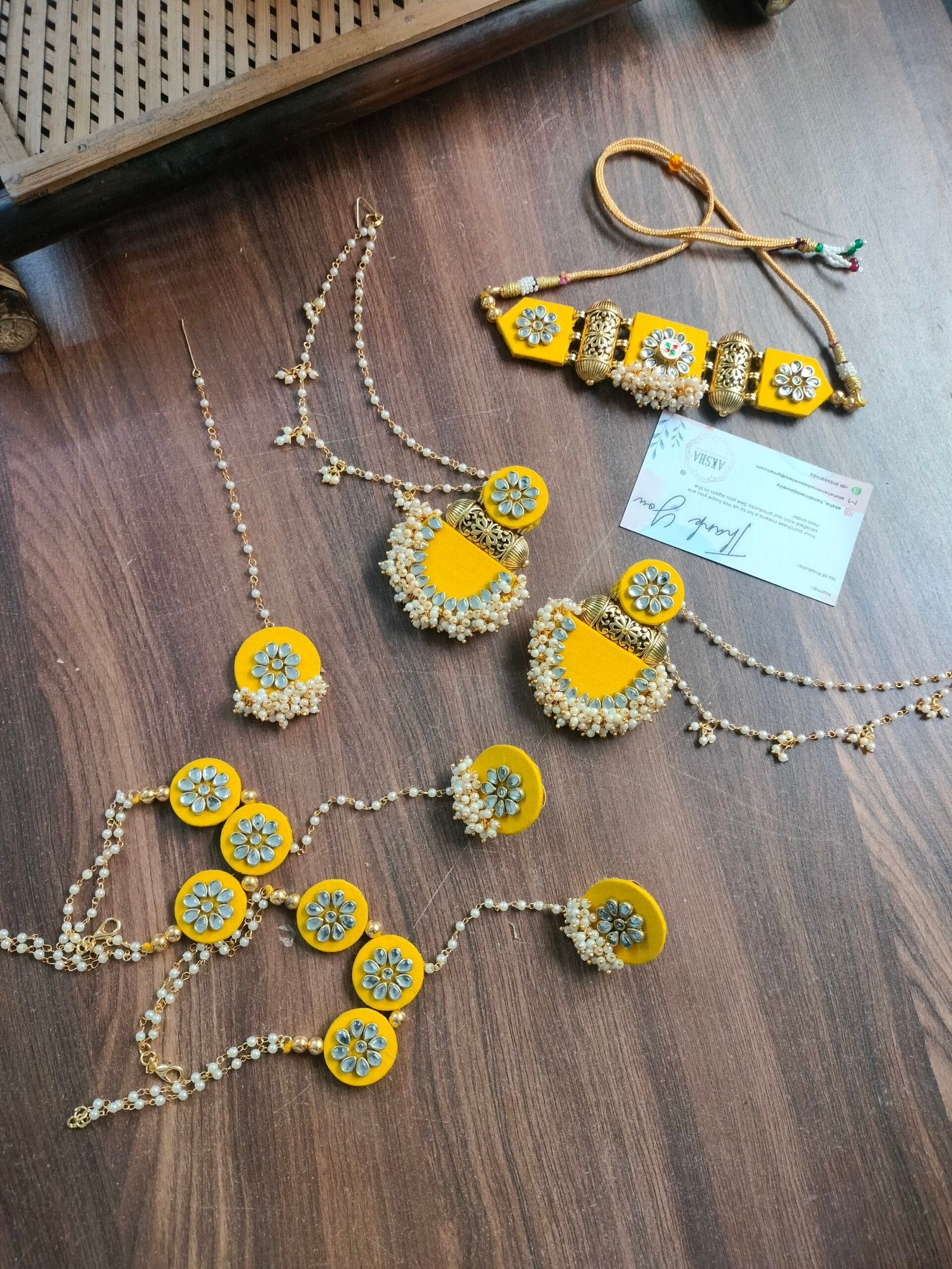 Nandi Nacklace Set